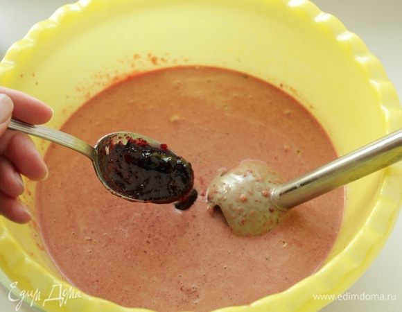 ..смородиновое желе, соль, перец