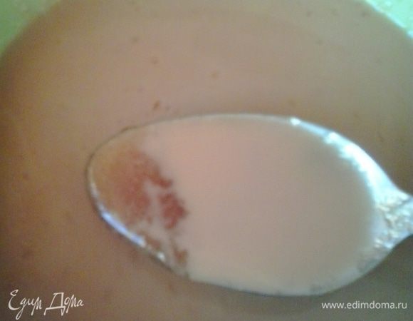 Все размешиваем и добавляем желатин.