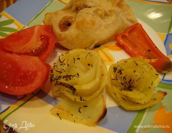 Сервируем блюдо.
Приятного Аппетита!!!