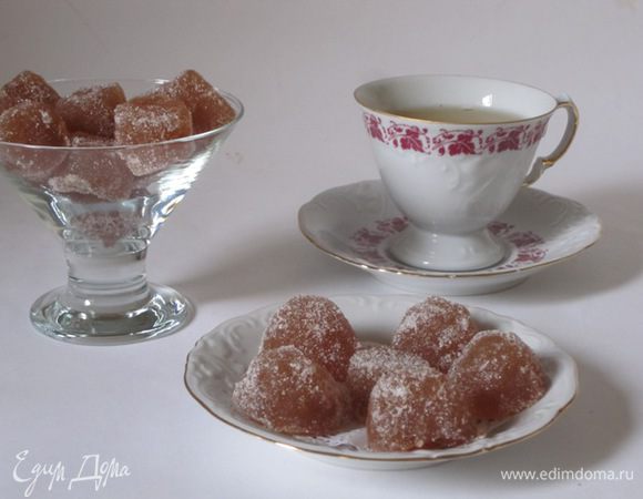 Выложить из формочек, обсыпать в сахаре.