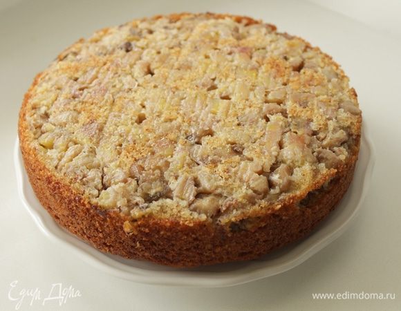 Остудить 10-15 минут в форме и  перевернуть на тарелку.