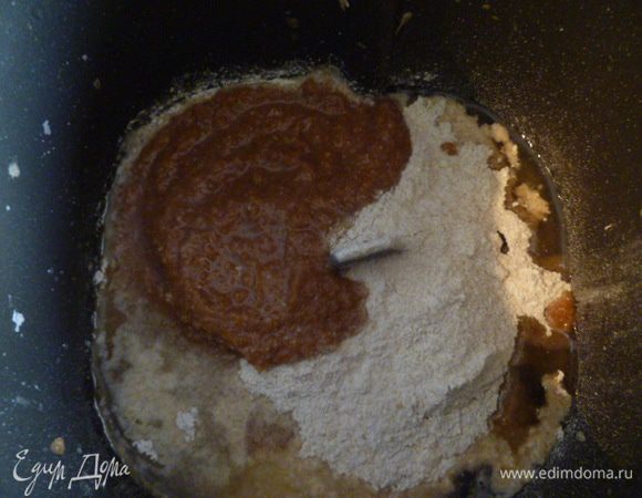 Сверху заваренные отруби.