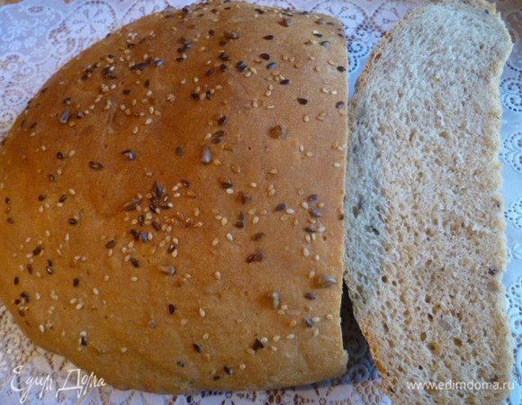 Хлеб получился ароматный и удивительно вкусный!