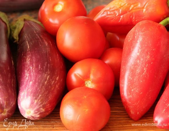 Подготовим овощи.