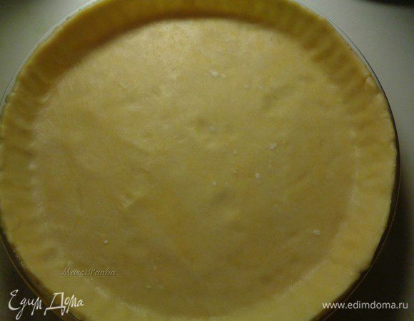 Подравняем ножом края.