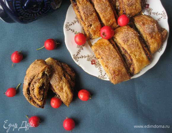 Остывшее печенье разрезать по надрезам и подавать)

Приятного)))