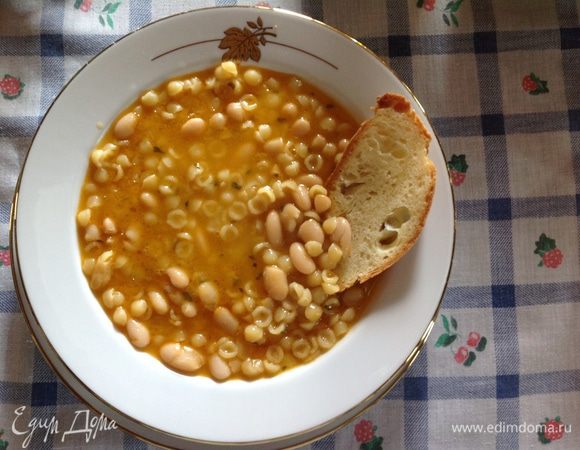Паста готова  et voilà блюдо готово! Надеюсь вы оцените и не пожалеете!!!!
        
                                          BUON APPETITO !!!!

P.S. К этому блюду можно подать,как свежий,так и поджаренный на гриле хлеб...
