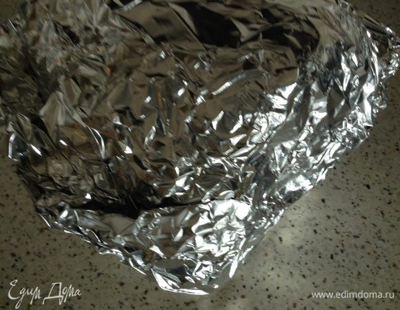 Отправить в духовку на 1ч 30 минут при 180*.