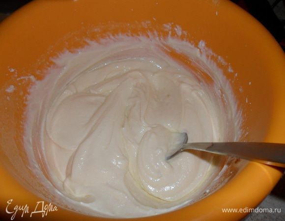 Должна получиться кремообразная масса.