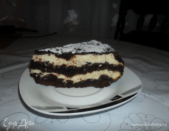 Отрезаем кусочек и наслаждаемся! Угощайтесь и приятного чаепития!!!