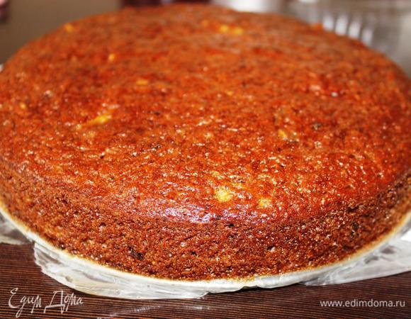 Даем немного остыть, извлекаем из формы и полностью остужаем. 