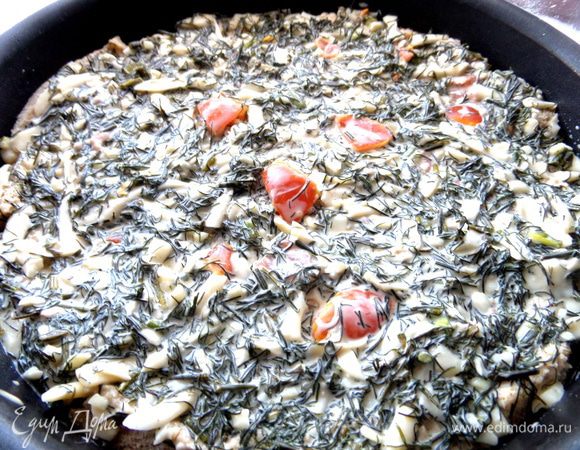 Ставим в разогретую духовку.