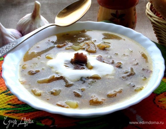 Подаём со сметаной!