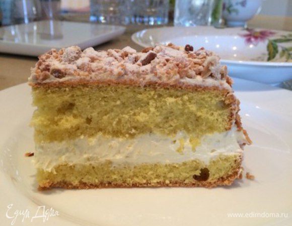 Наш торт готов!!! Приятного чаепития!!!