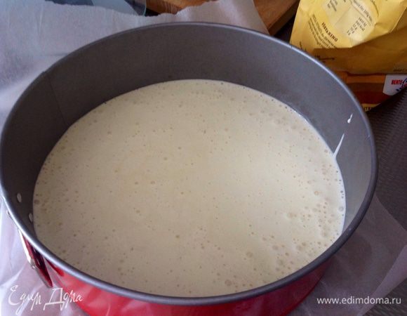 Выпекаем при 175 гр до сухой палочки....форма 24 см