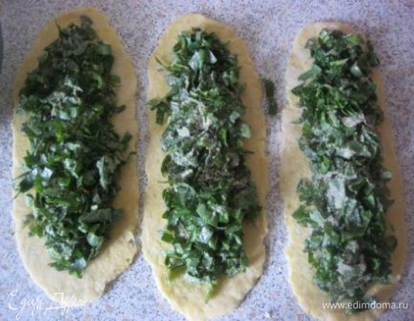 Выложить начинку - щедро;)