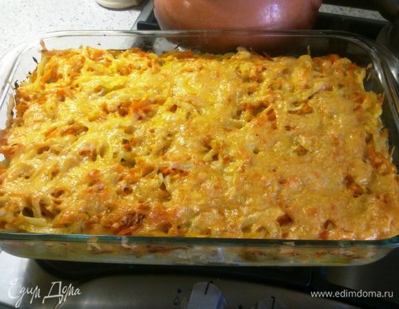 Достаём и наслаждаемся! Получается очень сочно и ароматно... картофель пропитывается ароматами кальмара....мммм )))