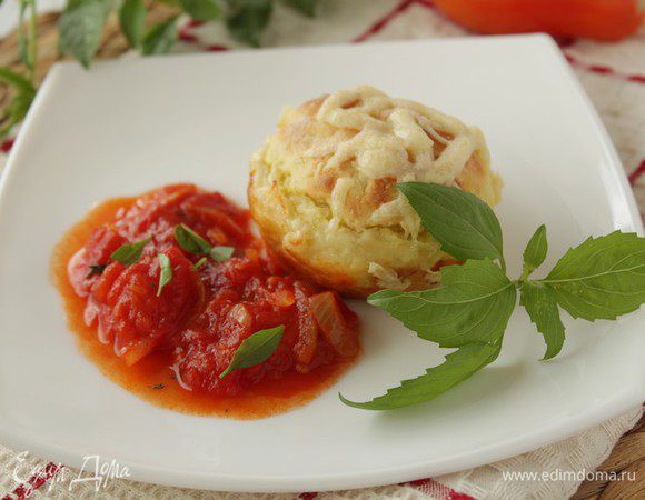  Подавать с томатным соусом.