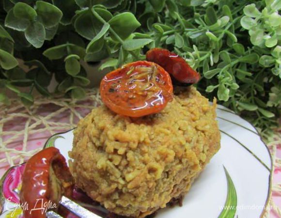 Можно подавать как гарнир к любому мясу, или как самостоятельное блюдо.
Приятного аппетита! 