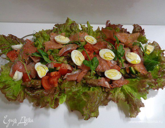 Полезный, вкусный салат готов!

Приятного аппетита!