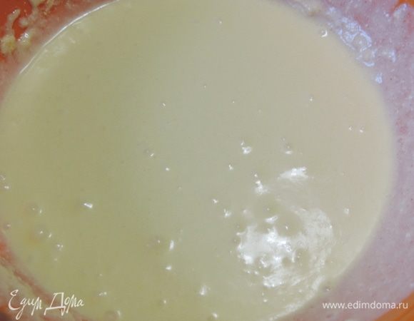 И взбиваем еще раз. Теперь даже маргариновая смесь станет однородной)))