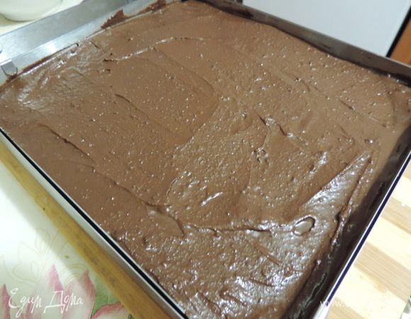 Разравниваем слой ганаша.