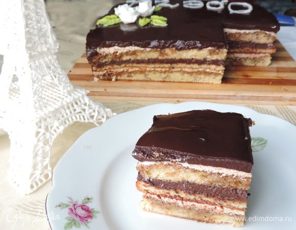 А вот и долгожданный кусочек к чаю. Приятного аппетита!!!