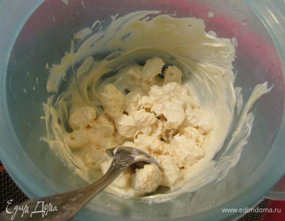  ...и растопить на водяной бане.