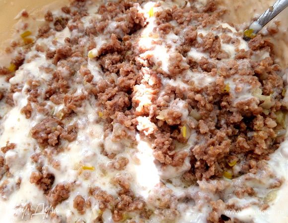 Перемешиваем в единую массу.