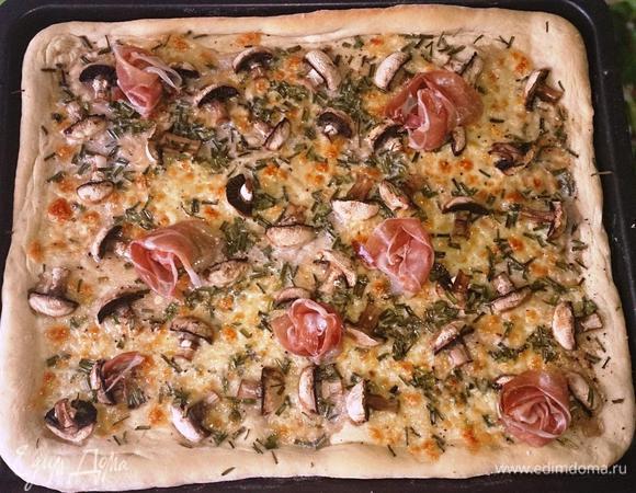 Перед подачей на стол сервировать пармской ветчиной.

Приятного аппетита!