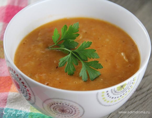 Подаем, посыпав петрушкой. Особенно вкусно со свежим хлебом. Приятного аппетита))
