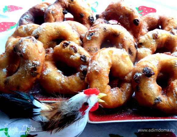 Или так...,посыпав пудрой!