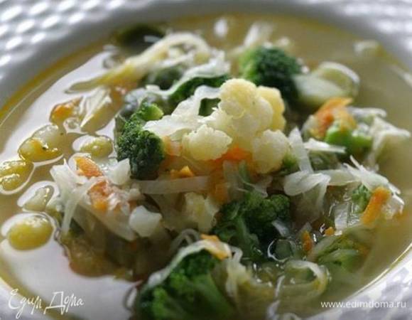 Подавать так или взбить в блендере, в конце добавить зелень и немного оливкового масла.