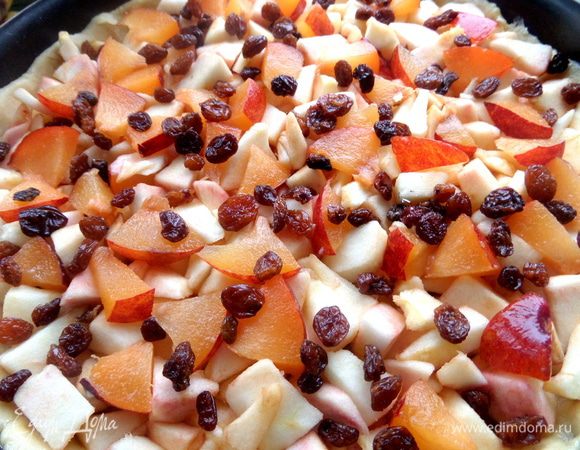 Промытый изюмчик сверху...