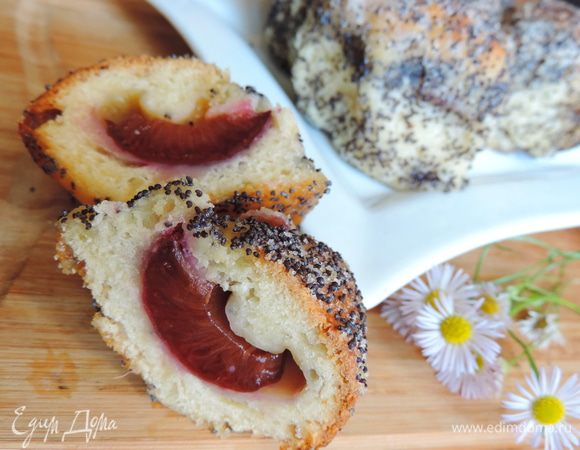 Вот и разрез мини-пирожка) Приятного аппетита!!!