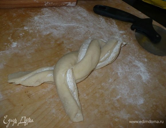 И получится такая косичка вывернутая.