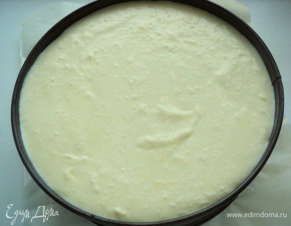 И сверху – остальную творожную массу. 