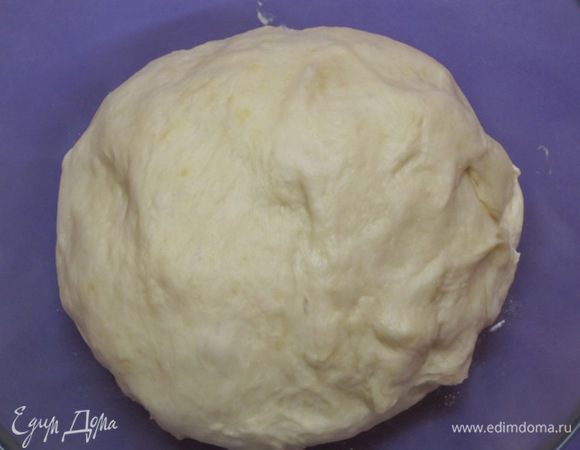 Поставить в теплое место на 1-1,5 часа, чтобы тесто увеличилось в объеме.