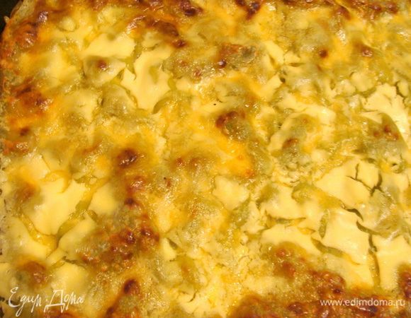 Запекать еще 20 минут до золотистой корочки.