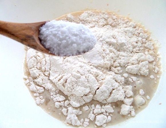 Соли у меня кофейная ложечка примерно)))