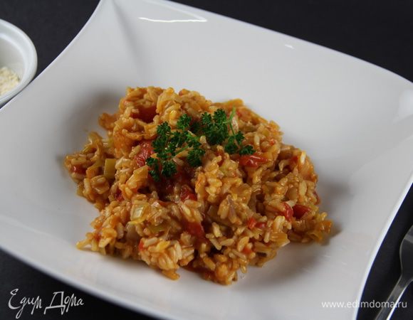 Подаем сразу же с большим количеством тертого пармезана. Приятного аппетита))
