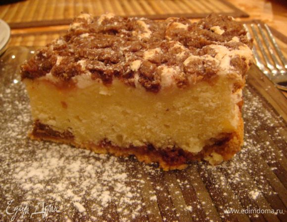 Украсила сахарной пудрой.
Приятного аппетита!!!