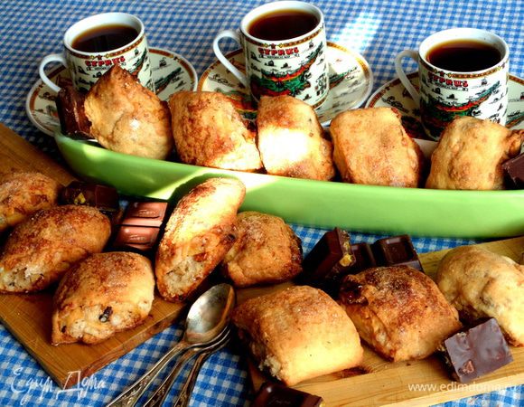 Выпекаем минут 20-25 при 200*, пока не зарумянятся.