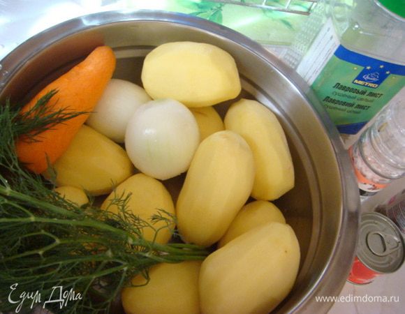 Приготовим продукты.