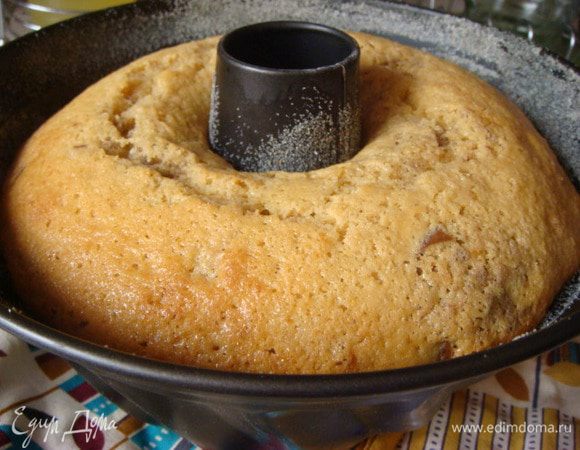 Немного пусть постоит в форме и перевернуть.