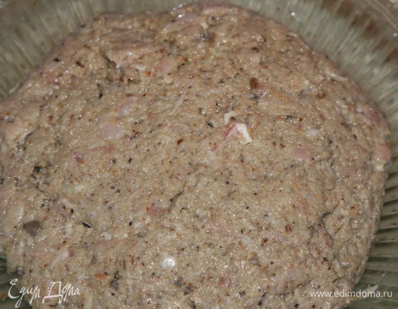 Вот такой фарш получился.