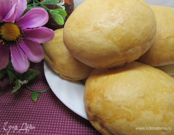 Вот такие получились булочки.