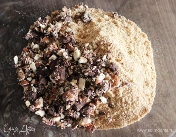 Смешиваем обе смеси.