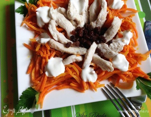 Все!!! За уши не оттащишь!!
Настоявшийся салатик становится еще вкуснее!!