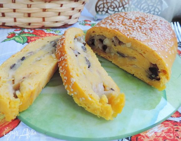 А теперь можно дегустировать. Лично мне такие рулеты нравятся больше всего полностью остывшими)